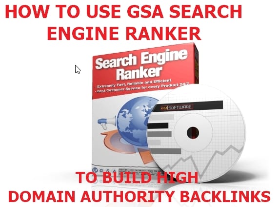 gsa search engine ranker to build high quality backlinks