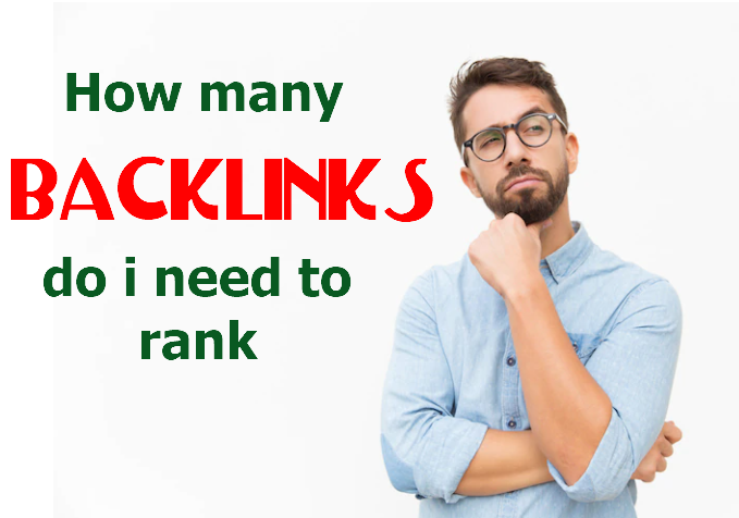 how many backlinks do i need to rank